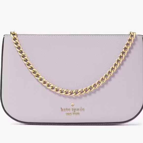 kate spade Handbags - NWT- KATE SPADE-“Madison” pastel lavender pochette.